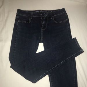 AEO dark wash jeans
